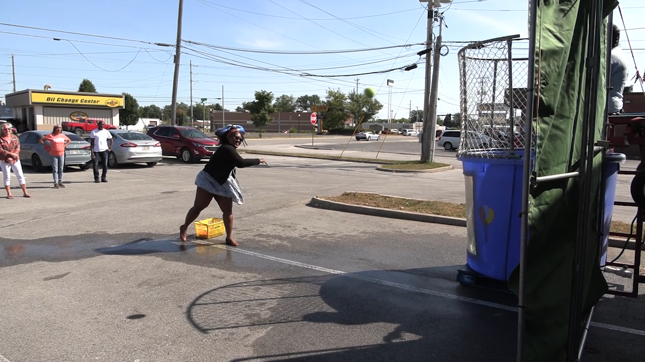 West Ohio Food Bank hosts dunk tank fundraiser for United Way